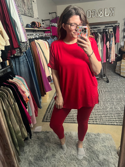 Buttery Soft Short Sleeve Loungewear Set