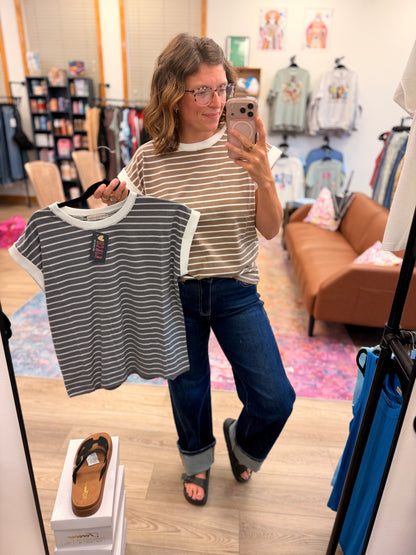 Weekend Stripes Tee