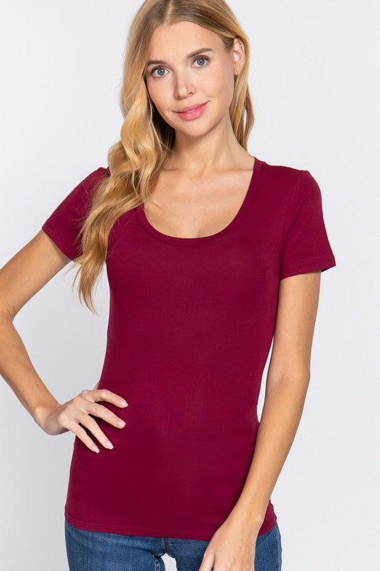 Classic Scoop Tee