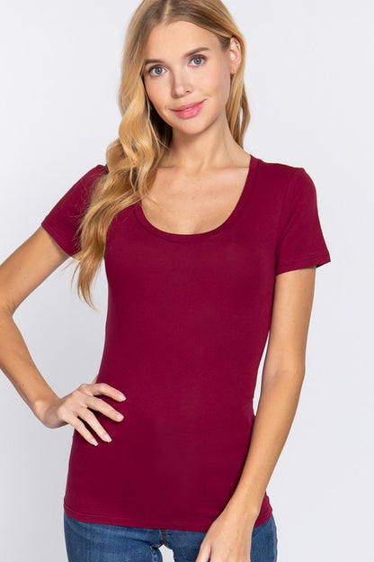 Classic Scoop Tee