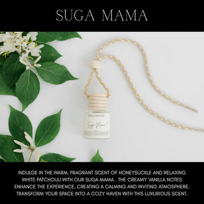 SPRING CAR DIFFUSER: WHITE TEA & SAGE