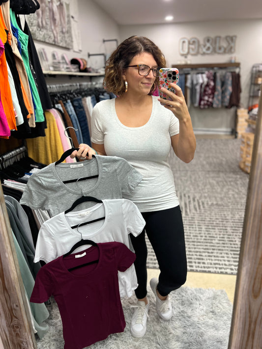 Classic Scoop Tee