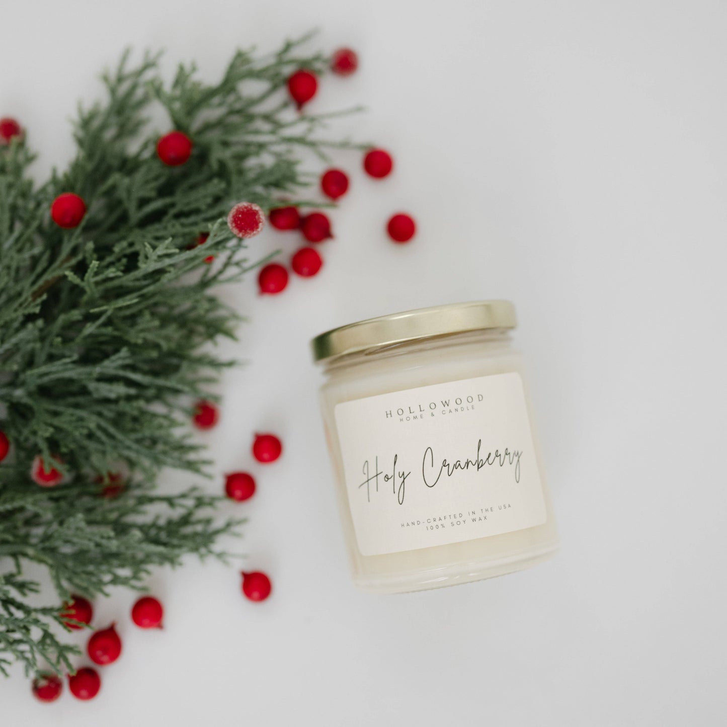 HOLY CRANBERRY | HOLIDAY | CANDLES: 8 Oz