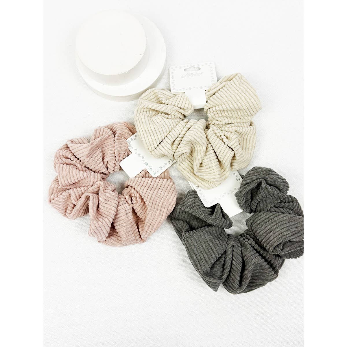 Soft Corduroy Cozy Scrunchie