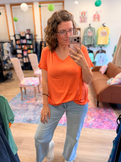 Flow With It V-Neck Tee