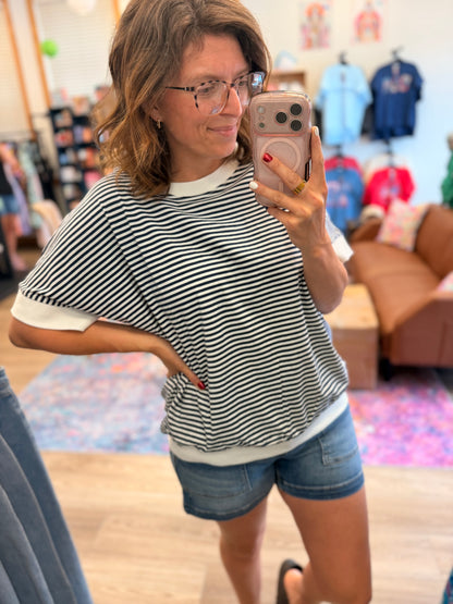 Oversized Ringer Tee