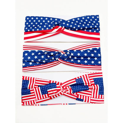 Patriotic Twisted Headwrap