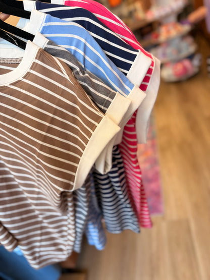 Weekend Stripes Tee