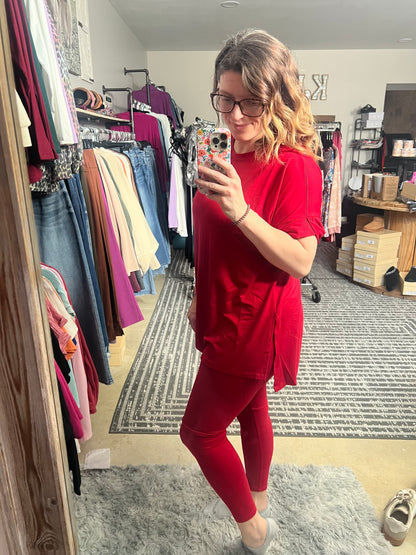 Buttery Soft Short Sleeve Loungewear Set
