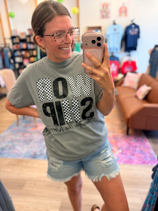 Worship Through The Worry Graphic Tee