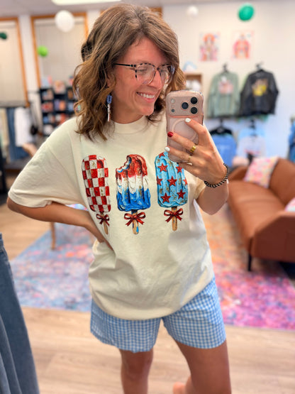 Americana Popsicle Vintage Graphic Tee