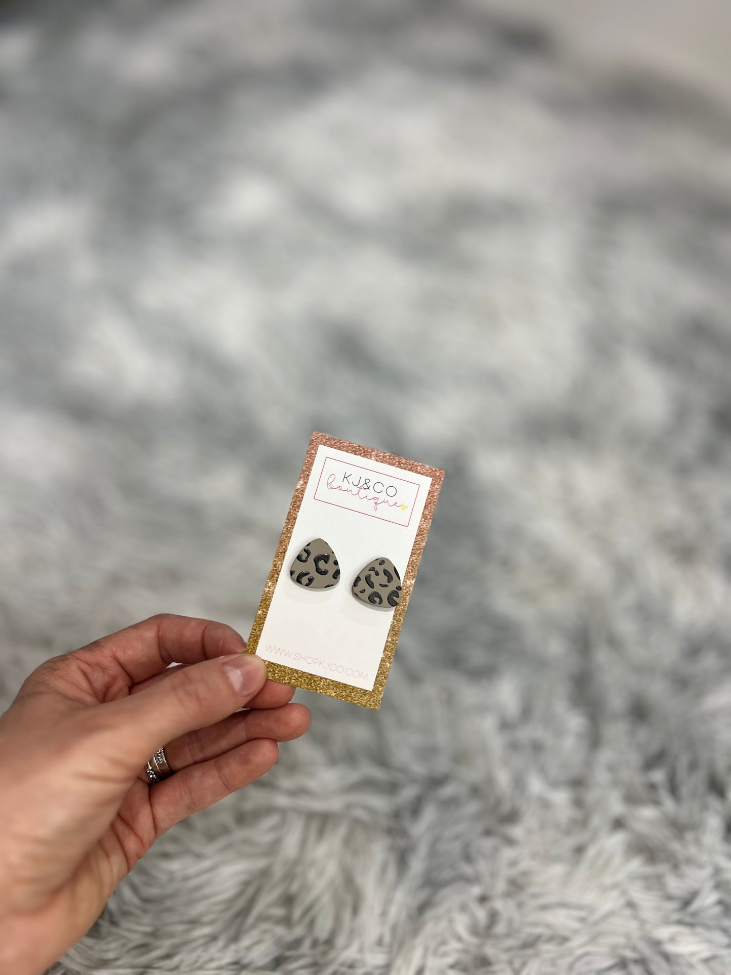 Clay Stud Earrings