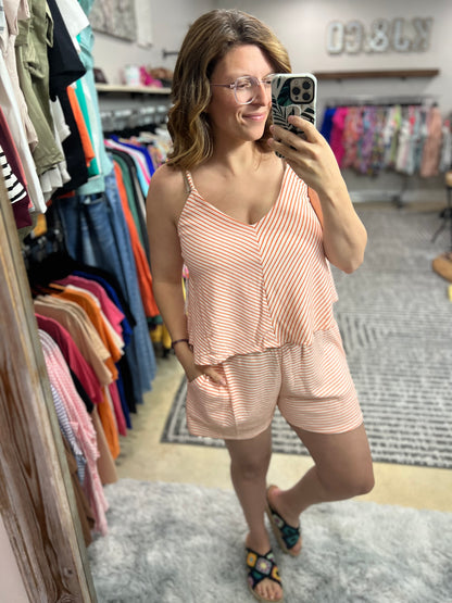 Summer Days Ribbed Romper