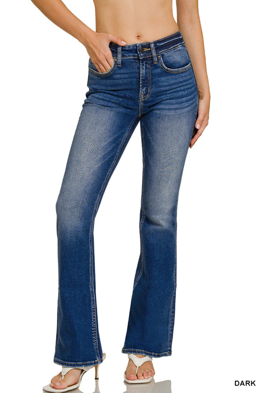 Zenana Dark Wash Denim Bootcut-30inseam