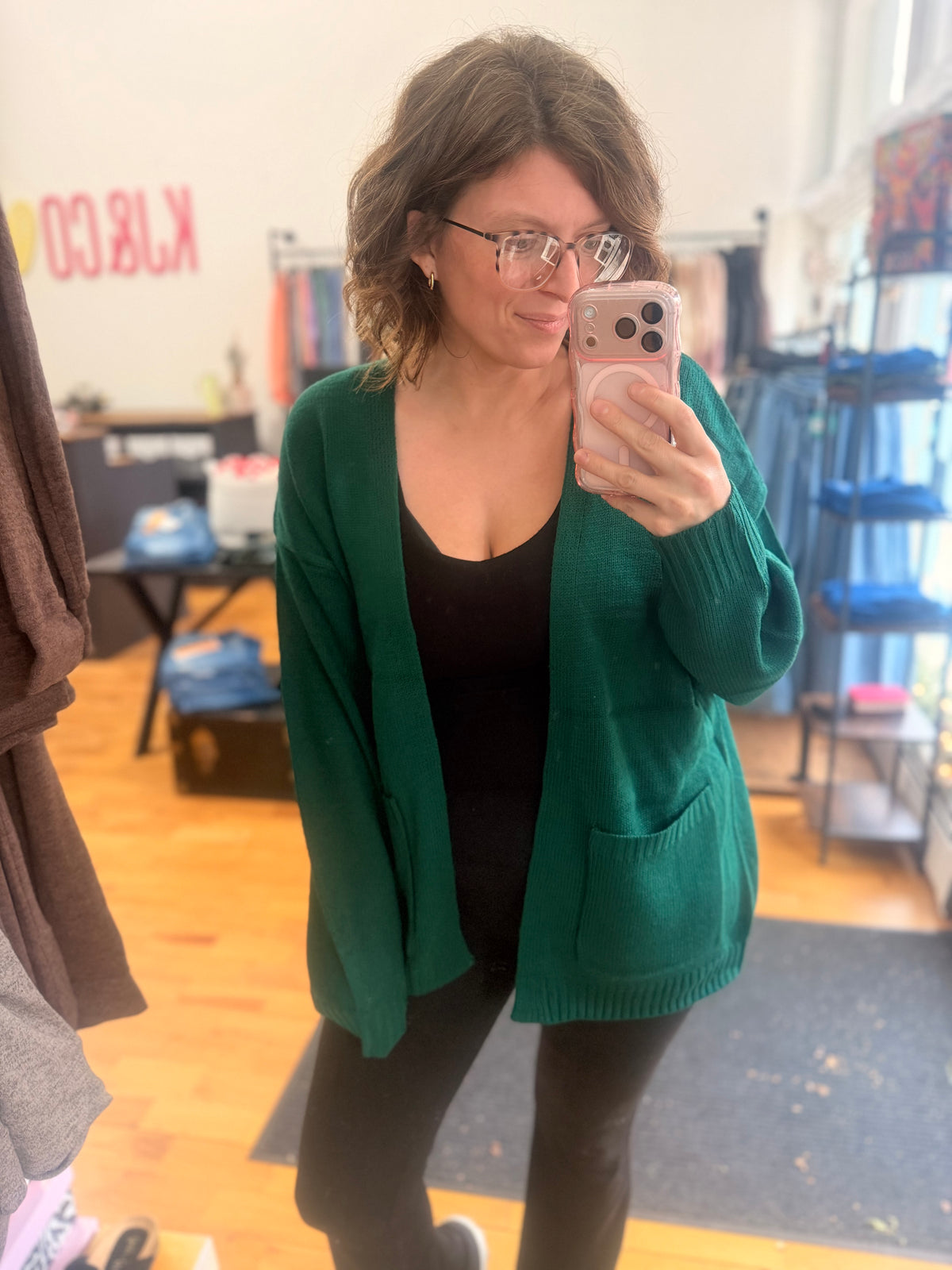 Cozy Open-Front Cardigan