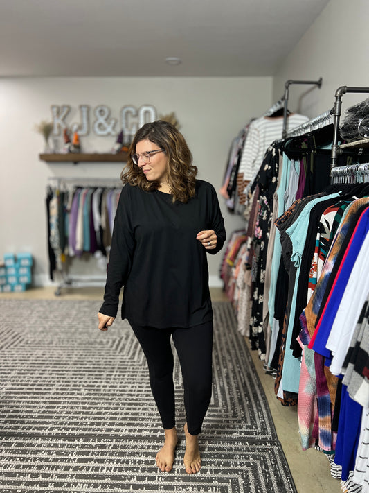 Buttery Soft V-Neck Long Sleeve Loungewear