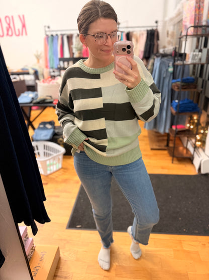 Sage & Stone Stripe Knit