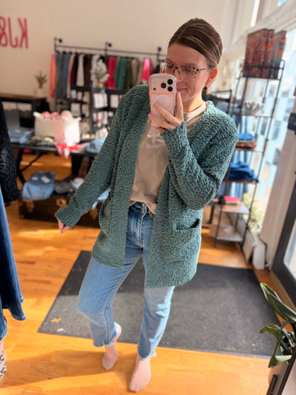 DOORBUSTER-Popcorn Cardigan