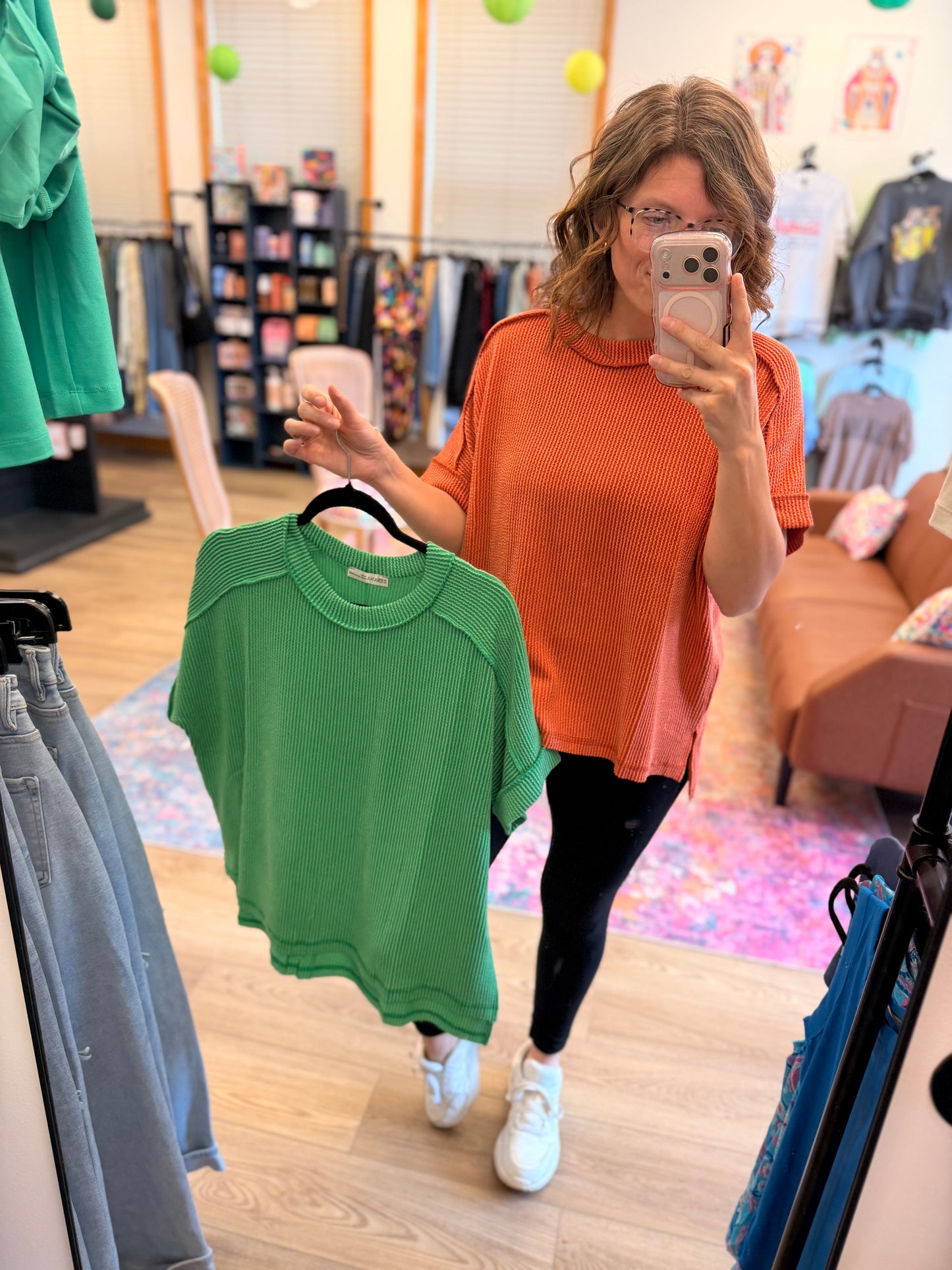 Ribbed Basic Tee