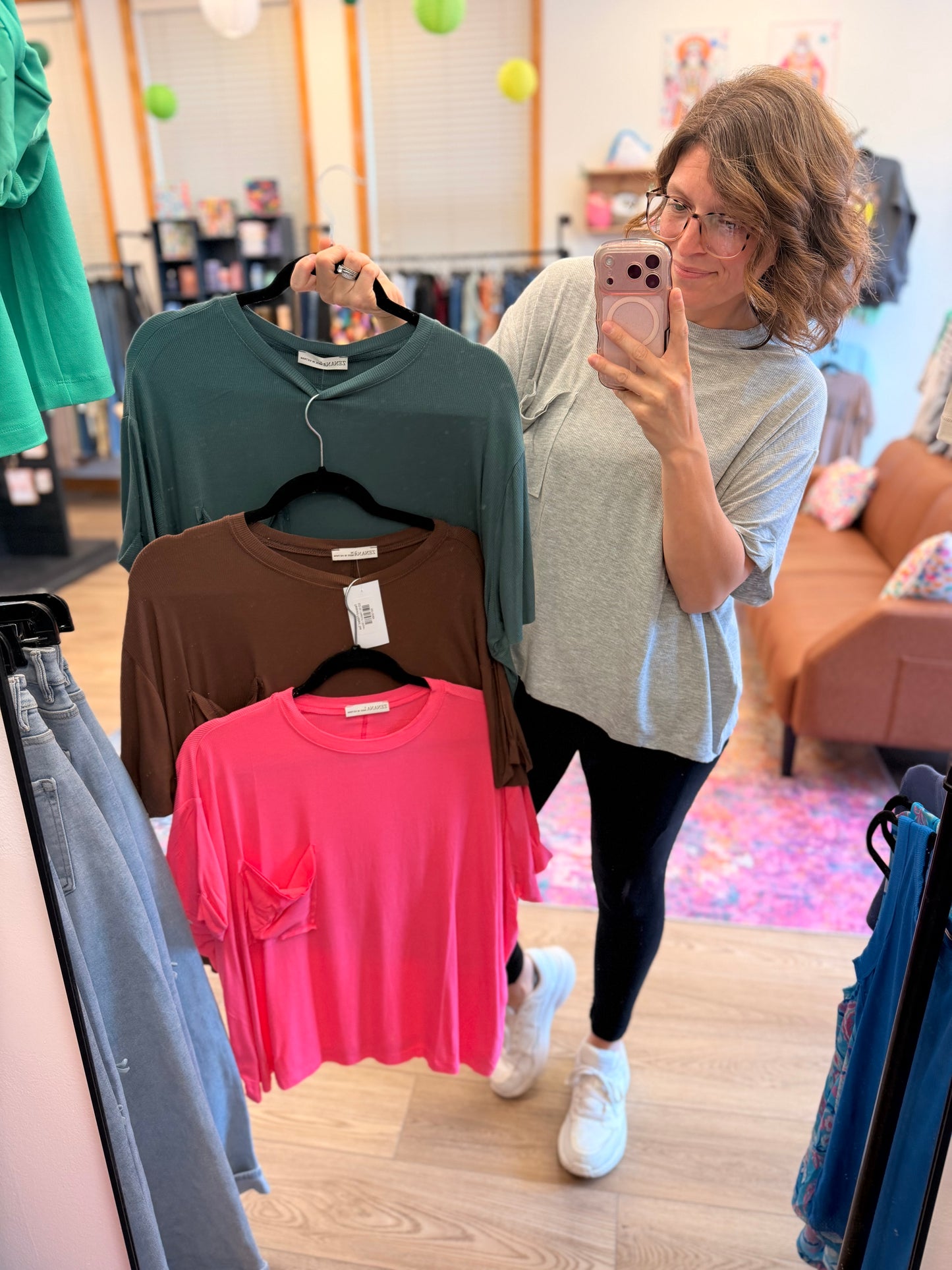 Relaxed Ribbed Tee