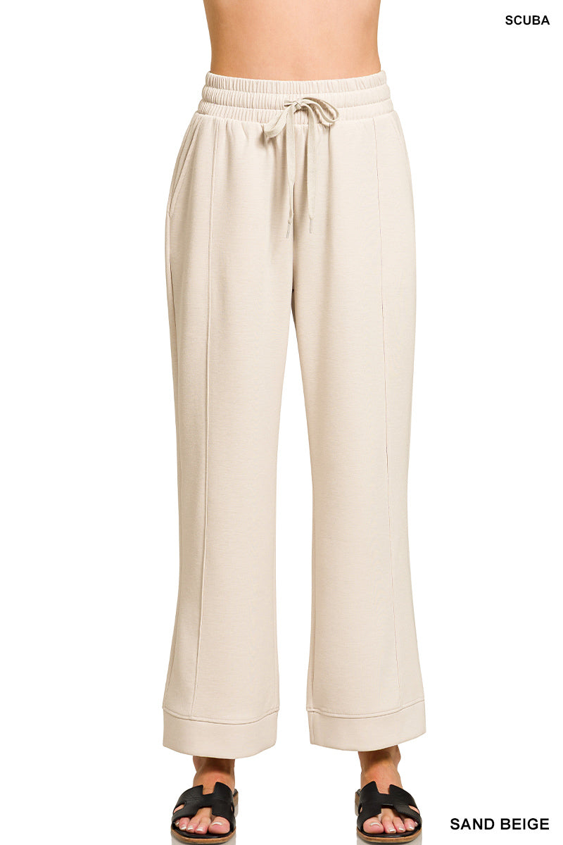 Luxe Scuba Straight Pant