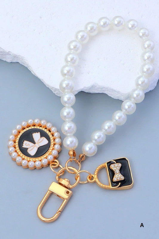Pearl Keychain