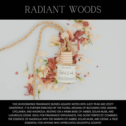 SPRING CAR DIFFUSER: RADIANT WOODS