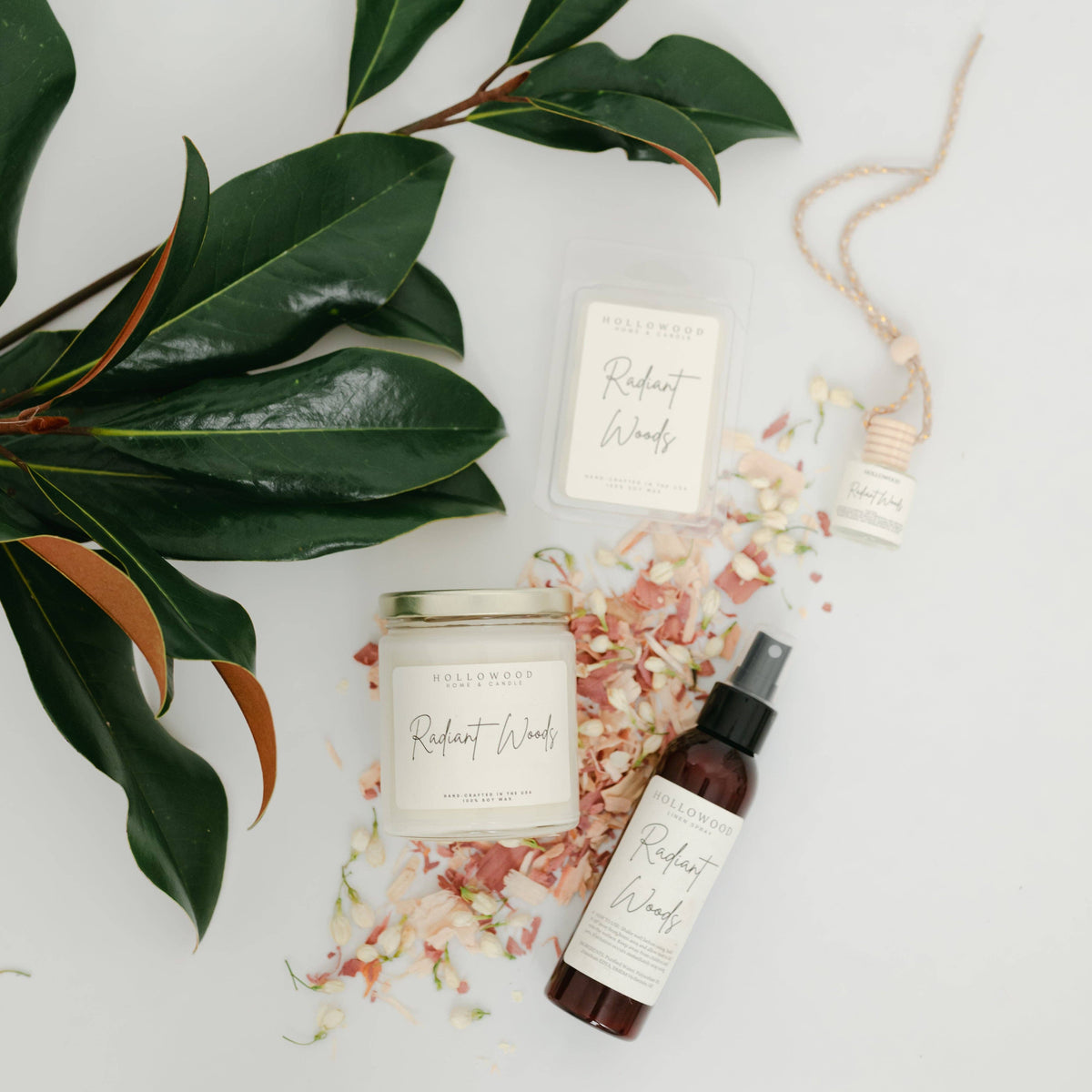RADIANT WOODS | SPRING | 8 OZ CANDLE: 8 OZ | 226 G