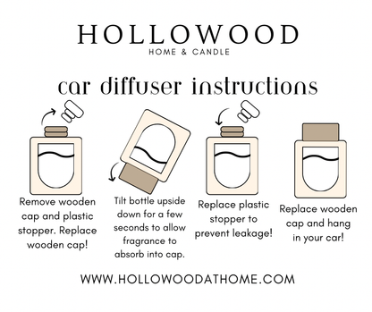 Everyday Scents Car Diffuser: TIMELESS VANILLA