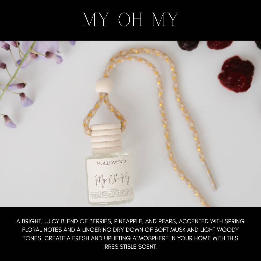 SPRING CAR DIFFUSER: FLUTES & FIZZ
