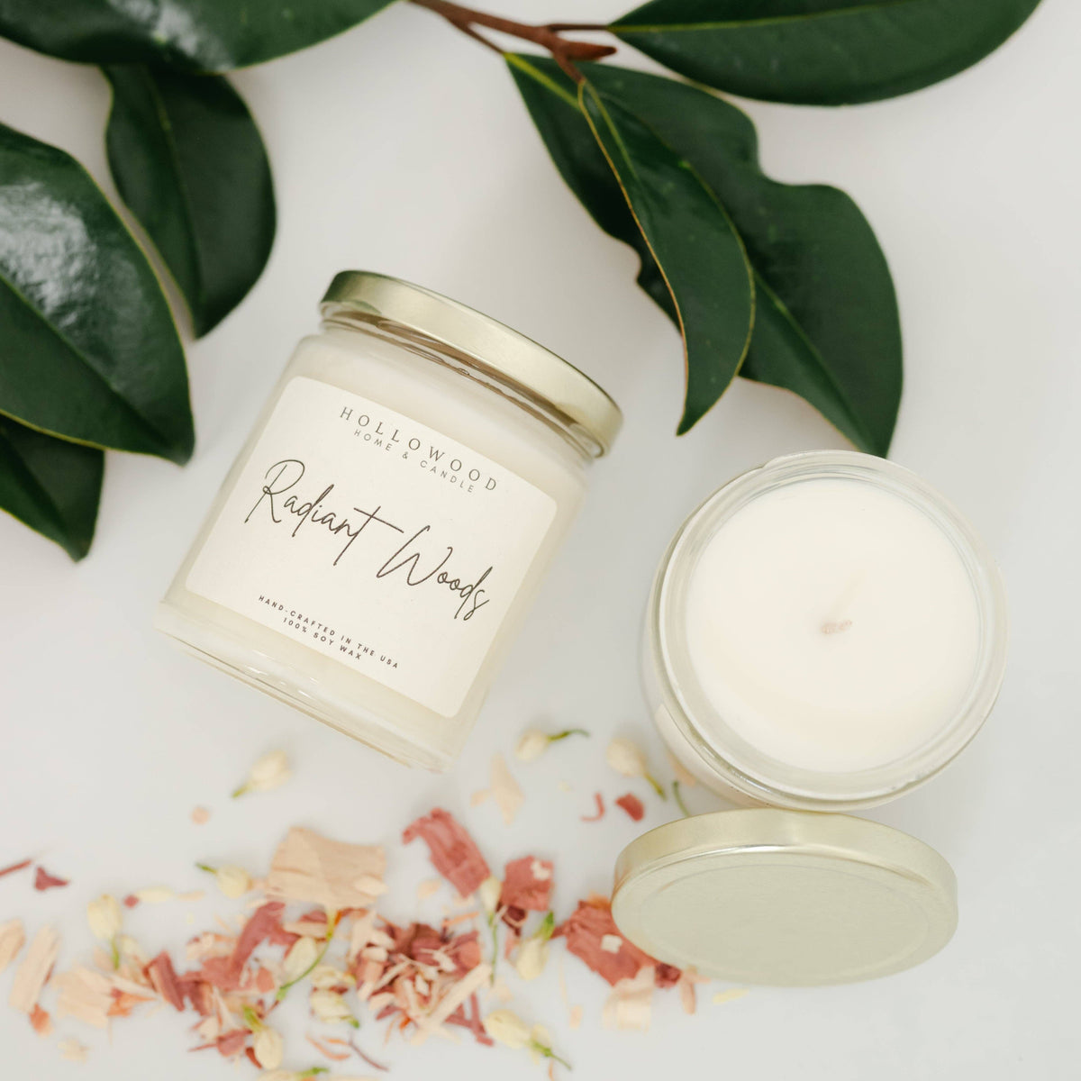 RADIANT WOODS | SPRING | 8 OZ CANDLE: 8 OZ | 226 G