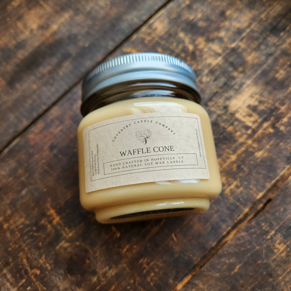 Waffle Cone 8oz soy candle