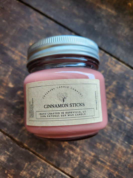 Cinnamon Sticks 8oz soy candle