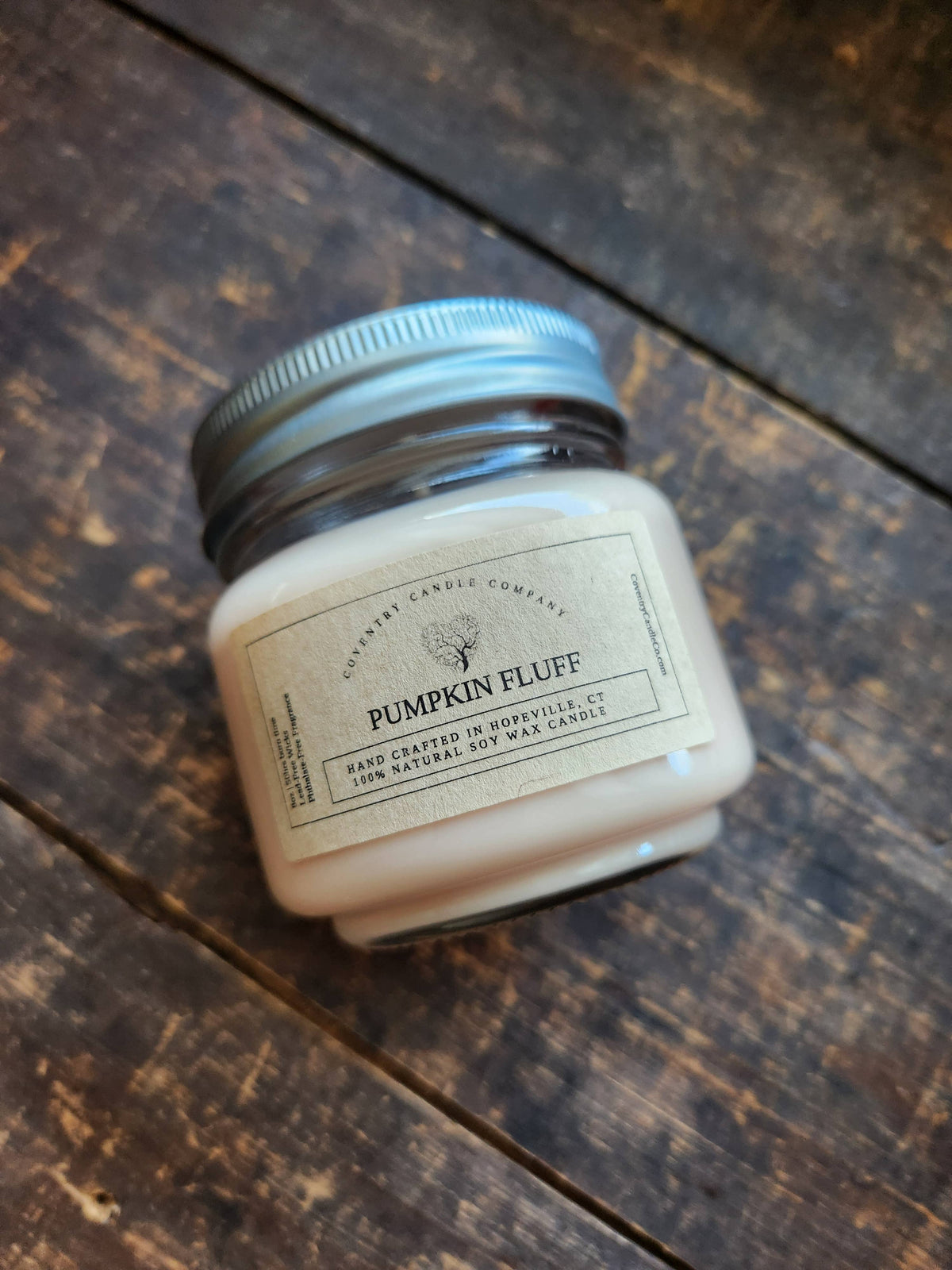 Pumpkin Fluff 8oz soy candle