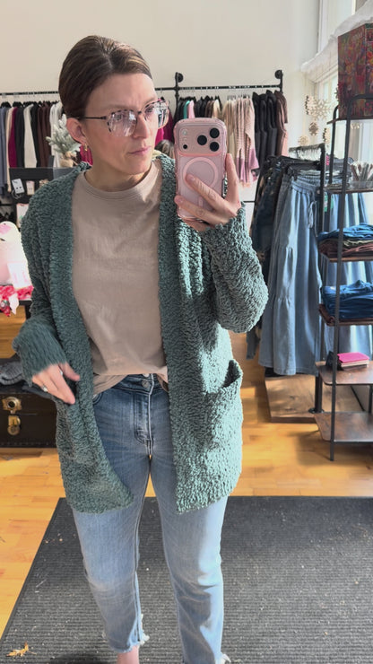 DOORBUSTER-Popcorn Cardigan
