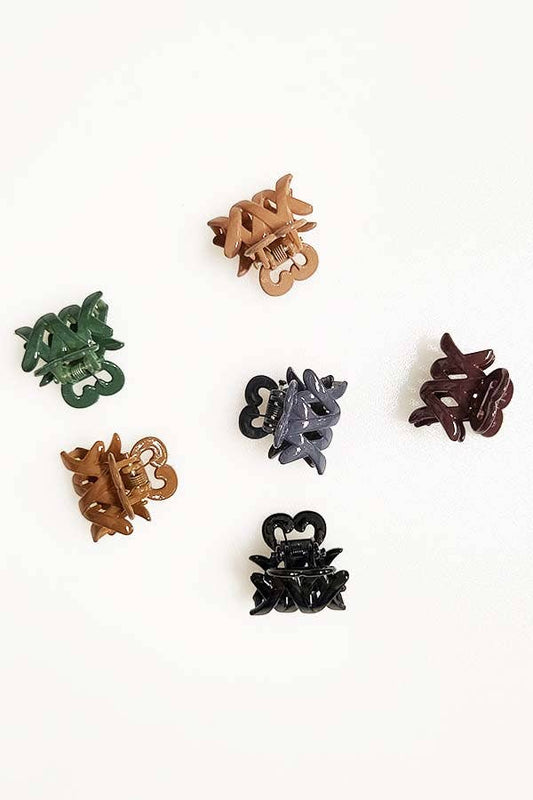 Shiny Mini Hair Claw Clip